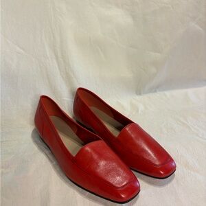Elegant Red Women's Loafers